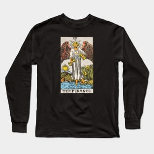 Temperance tarot card Long Sleeve T-Shirt